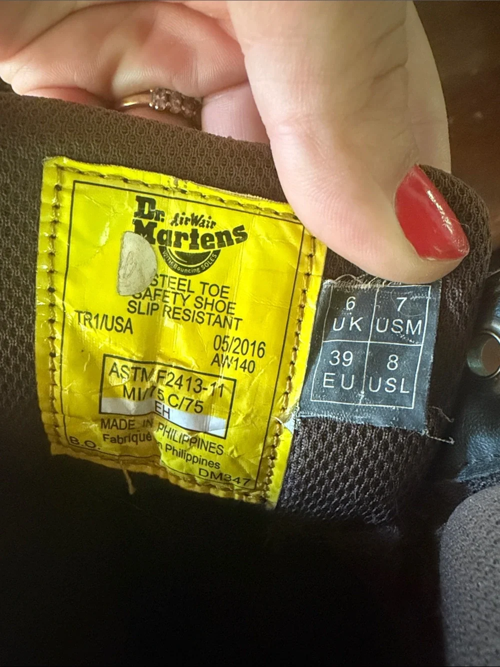 Industrial Steel Toe Doc Martens